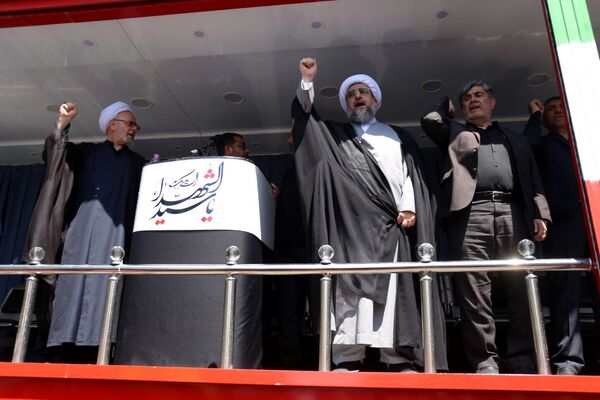 راهپیمایی جمعه خشم در تبریز