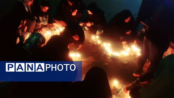 شمع‌های ماتم شام غریبان در لرستان