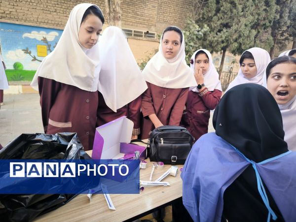 وارنیش فلوراید در دبستان شطیطه2