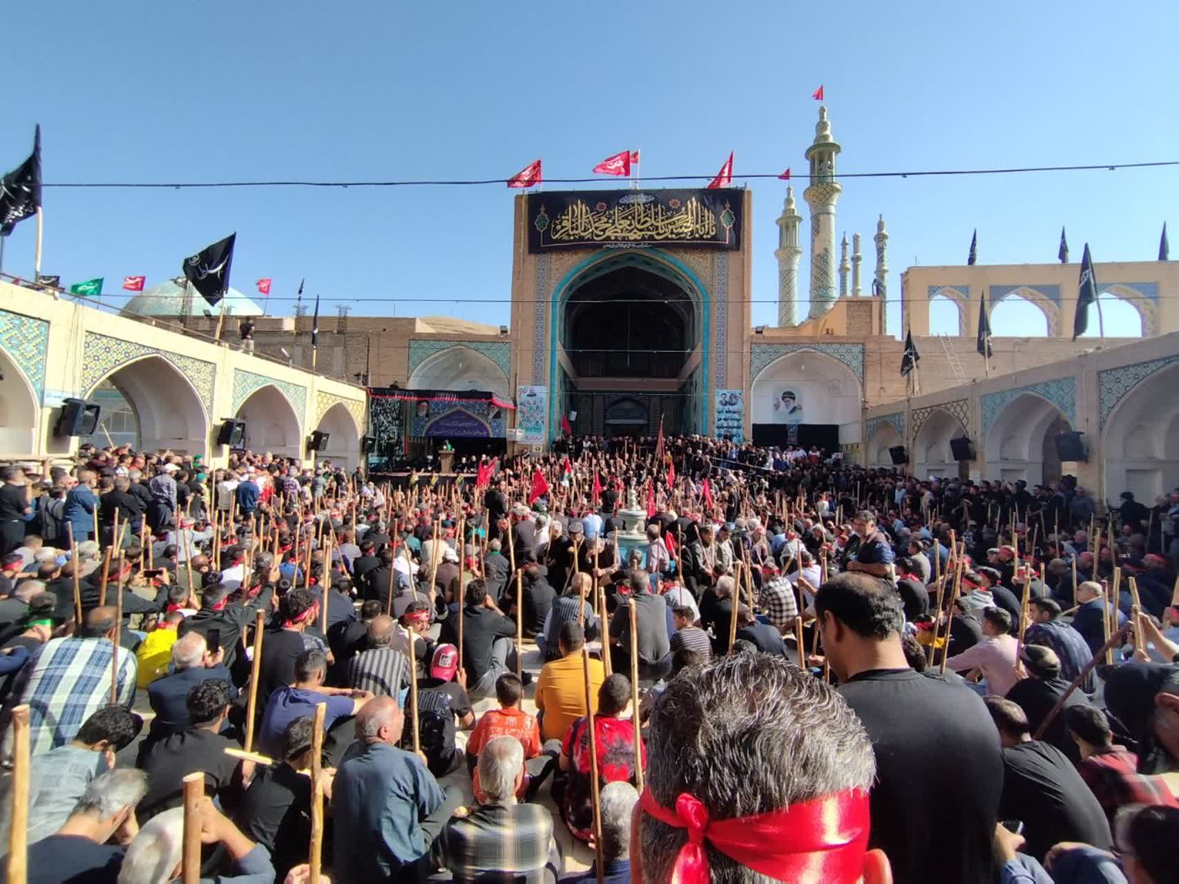 آیین باشکوه قالیشویان مشهد اردهال کاشان