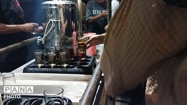 موکب شهدای روستای آهوان در هشتاد و نهمین شب از اجتماعات مردمی 