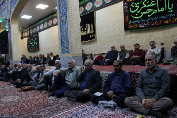 مراسم عزاداری فاطمیه در حسنیه چهارده معصوم یزد