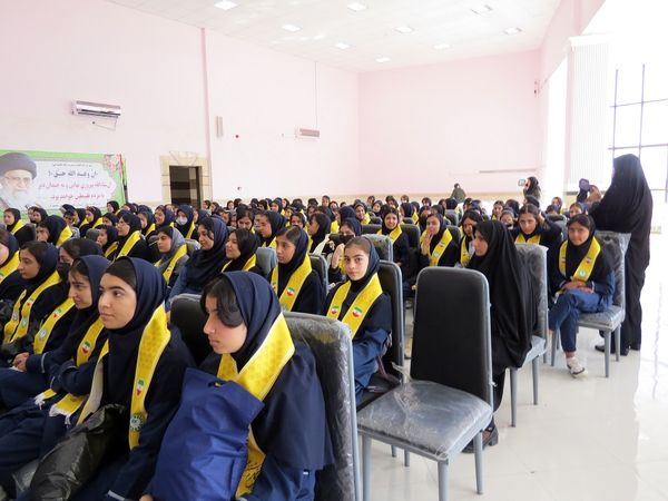 اردوی تمشک دختران بجنورد در اردوگاه شهید چمران 