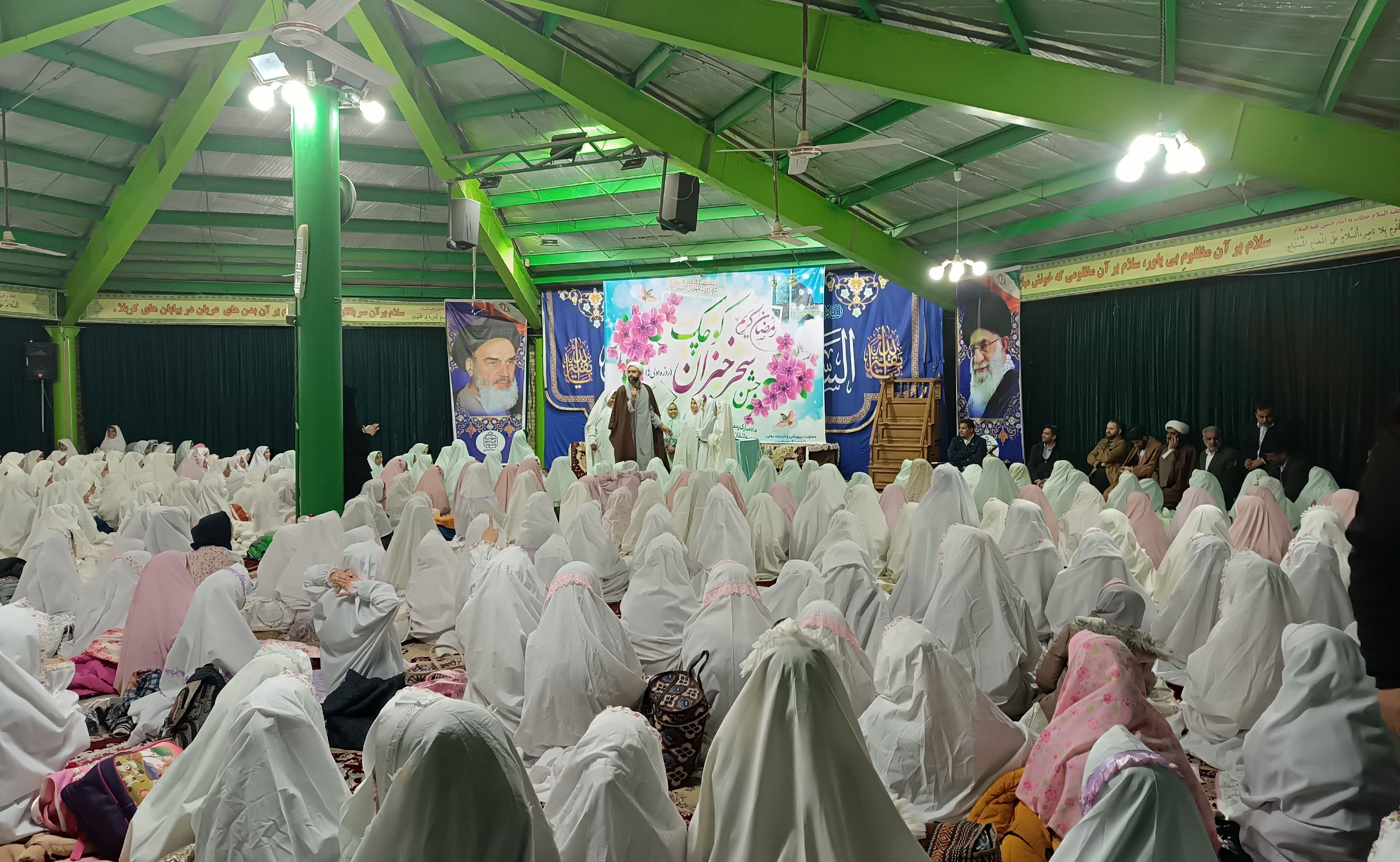 برگزاری جشن سحرخیزان کوچک ویژه روزه‌اولی‌های سرخس