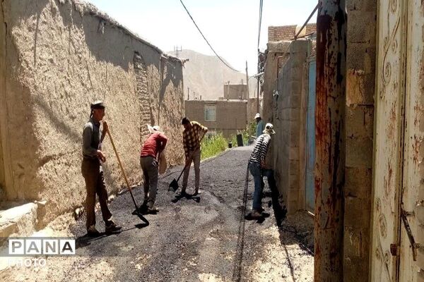 آسفالت معابر شهر بار