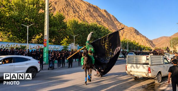 روستای ازناو غرق در ماتم عاشورای حسینی