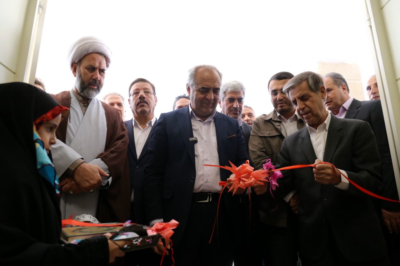 افتتاح آموزشگاه ۱۲ کلاسه شهید آیت الله آل هاشم 