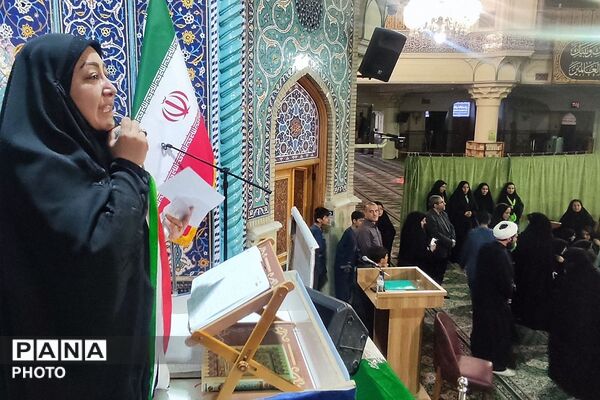 نوگلان فاطمی در آغوش حضرت عبدالعظیم حسنی (ع)
