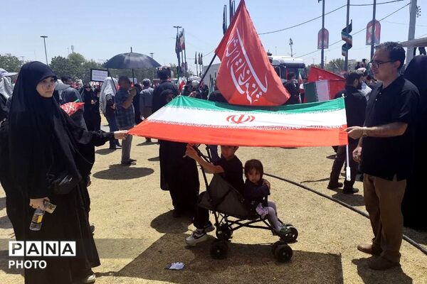 تهران از لنز دوربین خبرنگاران پانا شهرستان قدس در سوگ رهبر شهید انقلاب
