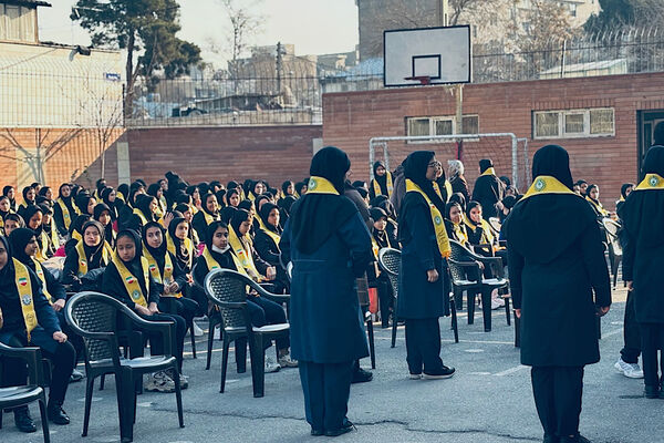 برگزاری همایش یاوران مقاومت در مدرسه عفت آهنگری ناحیه یک شهرری