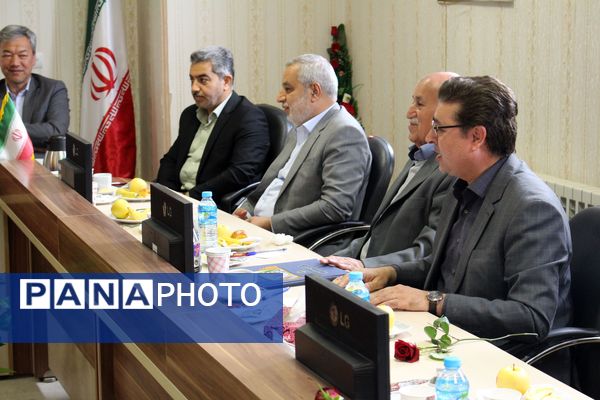 اولین جلسه هیات مدیره مجمع خیرین مدرسه‌ساز خراسان رضوی در سال جدید