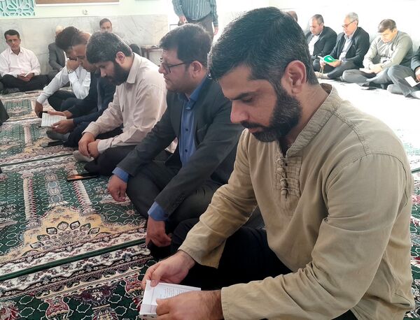 مراسم سالروز ارتحال حضرت امام خمینی رحمت الله علیه در اداره کل آموزش و پرورش استان بوشهر