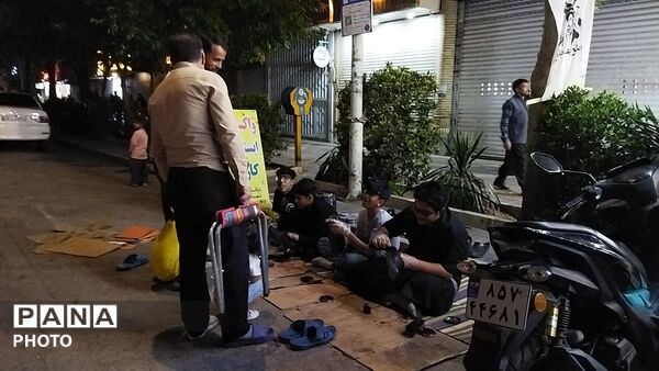 گذری بر موکب فرهنگی و واکس صلواتی روستای باغشن گچ نیشابور