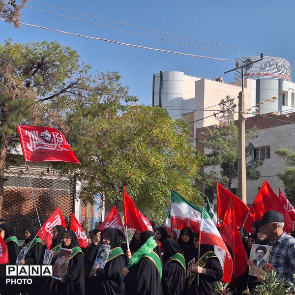 رزمایش جانفدا شهرستان بیرجند