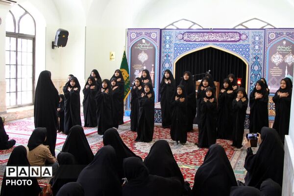 اجتماع خواهران خورشید در زیارتگاه شهید آیت‌الله مدرس (ره)