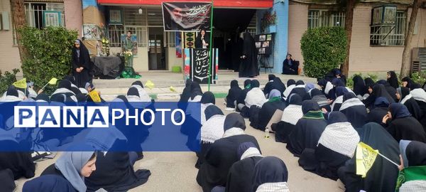 بزرگداشت شهید مقاومت شهید سید حسن نصرالله در ناحیه ۷ مشهد مقدس