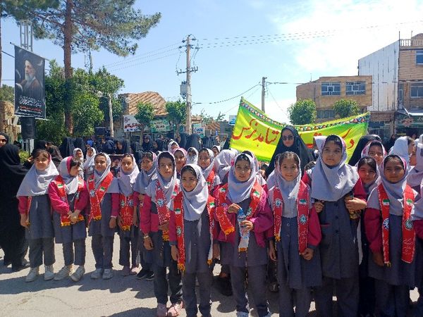 اجتماع پرشور مردم شهید پرور شهرستان جاجرم در مراسم شهادت خادم الرضا و یاران شهیدش 