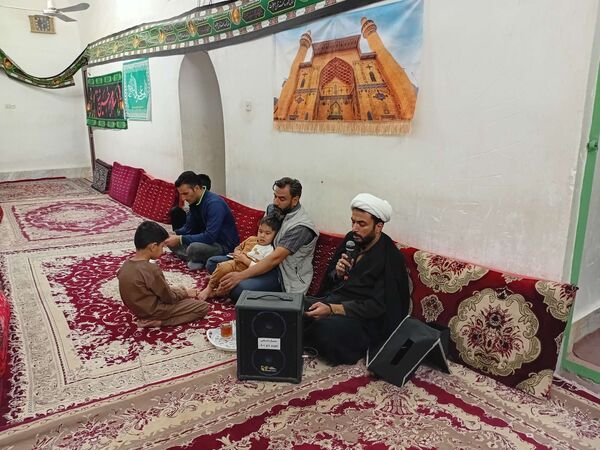 مراسم سوگواری شهادت حضرت زهرا (س) در خلیل آباد