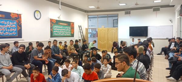 اعضای انجمن اسلامی با امام جمعه کاشمر دیدار کردند