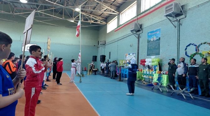 افتتاحیه المپیاد ورزشی درون مدرسه ای در خلخال