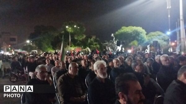 حضور پرشور مردم شهر هشتگرد در صد و دهمین شب متوالی از شب‌های حماسه 