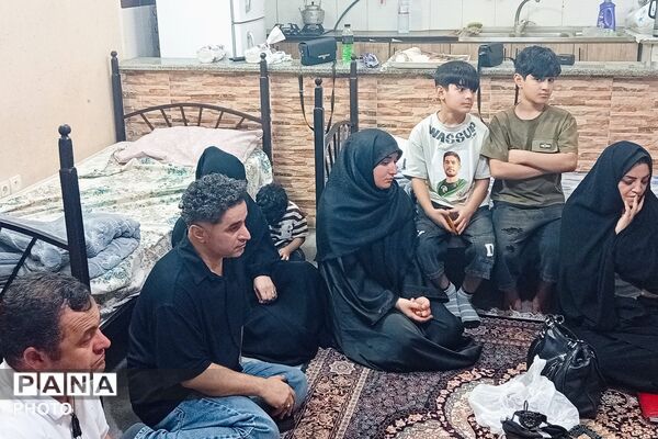آیین قرعه‌کشی رقابت‌های ورزشی و تجدید میثاق با خانواده شهید محمود نجفی در شیراز
