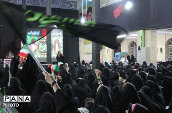 مراسم اربعین رهبر شهید انقلاب اسلامی در مسجد امام حسین (ع) خاتم