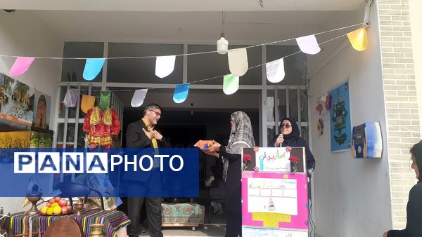 جشن هفته مازندران در دبیرستان نجم قائمشهر