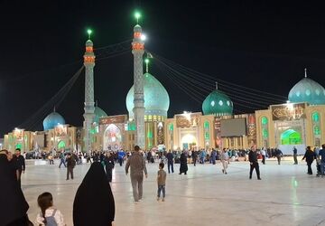 اردوی هیات دانش‌آموزی «ریحانة النبی» در مسجد مقدس جمکران 