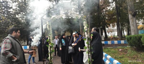 اعزام دانش‌آموزان دختر گیلانی به سفر حج