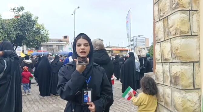 ۲۲ بهمن با حضور پرشور مردم بخش فندرسک برگزار شد