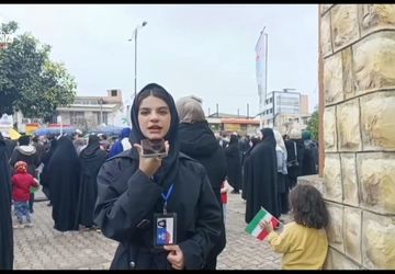 ۲۲ بهمن با حضور پرشور مردم بخش فندرسک برگزار شد