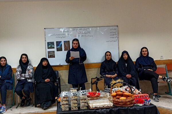 فاطمیه ای کوچک اما از در عشق