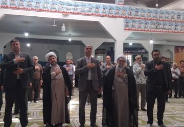 اولین سالگرد شهید جمهور و یارانش در شهرستان سملقان