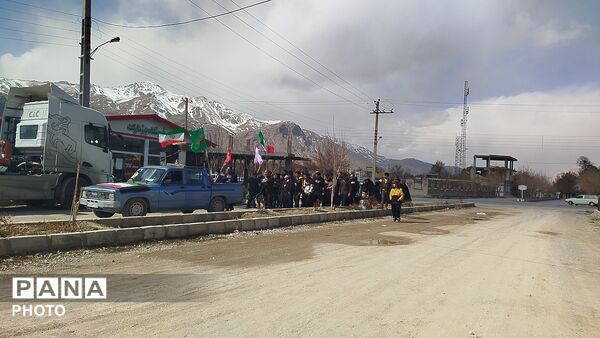 روستای دزک در سوگ ولی امر مسلمین