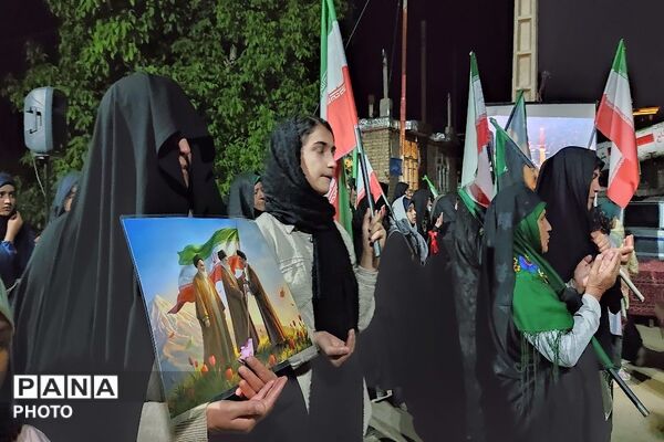 هفتاد و ششمین شب از اجتماعات خیابانی در حسینیه شهدای شهر بار