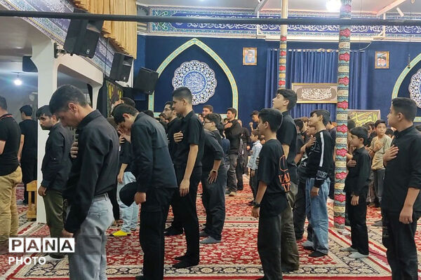 مراسم عزاداری احلی من العسل در اسفراین