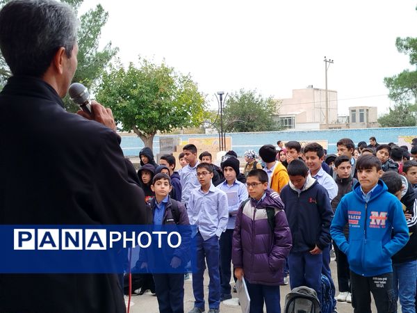 مراسم گرامیداشت هفته پدافند غیرعامل در کاشمر