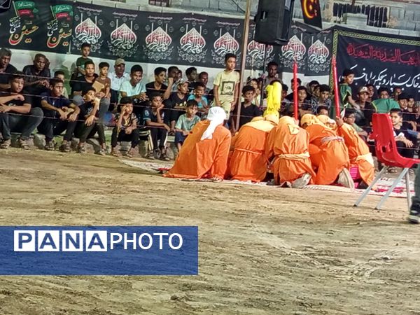 اجرای دوباره تعزیه در پشت علی‌آباد میناب