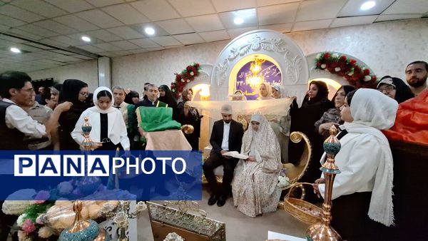 تجلی عشق ۵۵ زوج اصفهانی در سالروز ازدواج حضرت علی (ع ) و حضرت فاطمه زهرا (س)