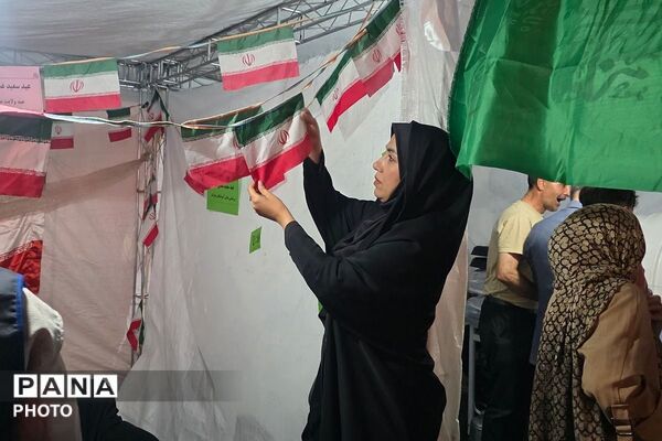 آماده‌سازی موکب‌های جشن ولایت به همت سازمان دانش‌آموزی رباط‌کریم