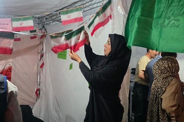آماده‌سازی موکب‌های جشن ولایت به همت سازمان دانش‌آموزی رباط‌کریم