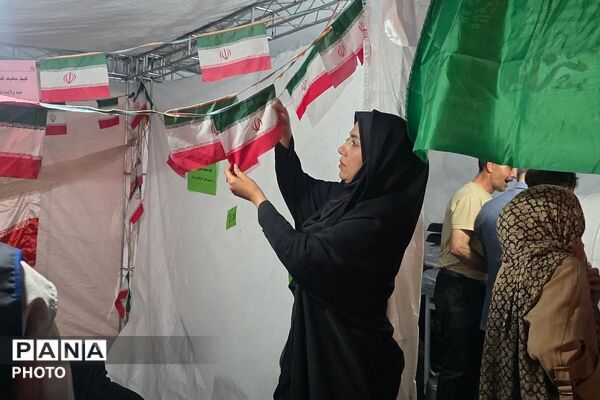 آماده‌سازی موکب‌های جشن ولایت به همت سازمان دانش‌آموزی رباط‌کریم