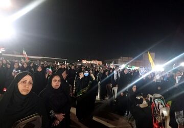 گرامیداشت شهدای مظلوم شجره طیبه میناب و تجدید میثاق با رهبر معظم انقلاب 