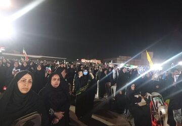 گرامیداشت شهدای مظلوم شجره طیبه میناب و تجدید میثاق با رهبر معظم انقلاب 