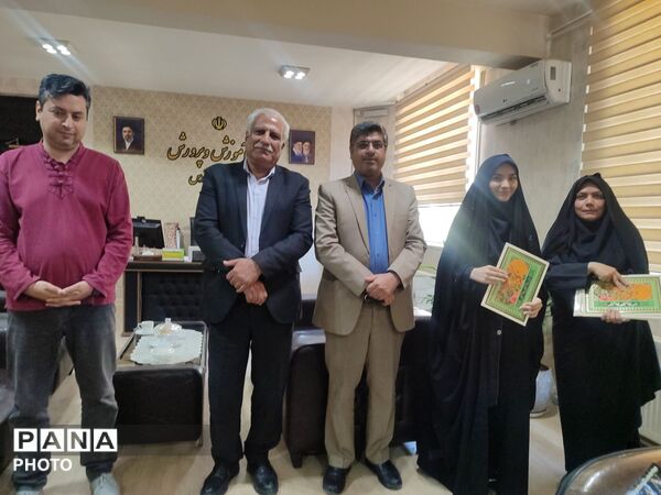 آیین تجلیل و تقدیر از دانش آموزان  خبرنگار خبرگزاری پانا ناحیه۳
