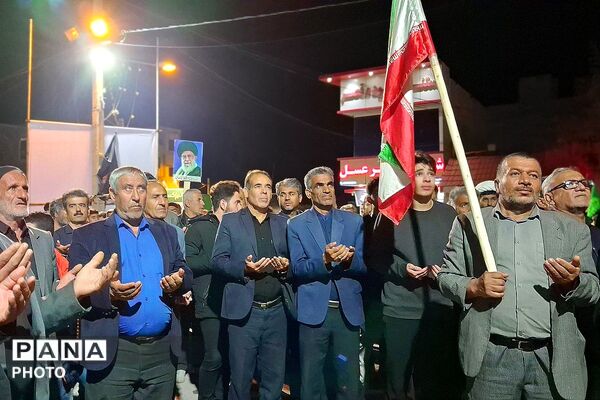 باشت غرق در سوگ و بیعت،وداع با امام و پیمان با رهبر