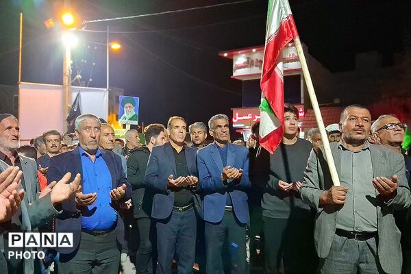 باشت غرق در سوگ و بیعت،وداع با امام و پیمان با رهبر
