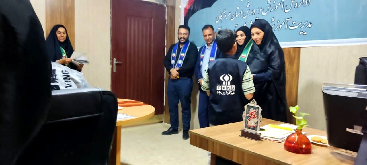 مراسم تجلیل از خبرنگاران پانای حاجی آباد