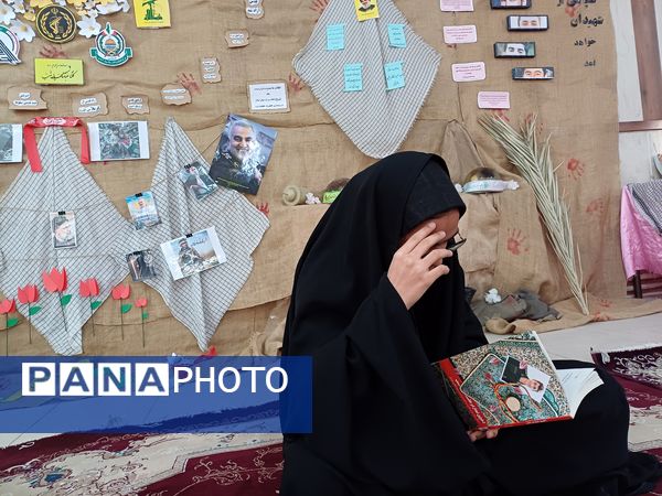 حضور دانش‌آموزان دختر شهرستان کوهپایه در چهل و سومین دوره مسابقات قرآن، عترت و نماز در مرحله قطب شرق اصفهان 